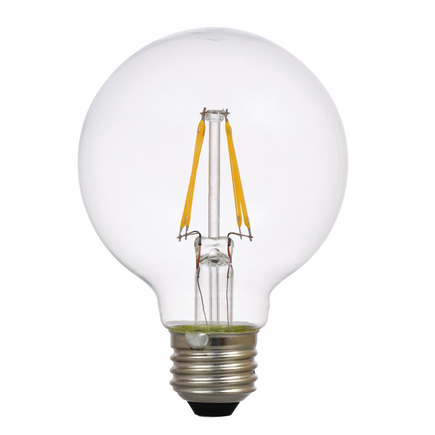 Sylvania TruWave G25 40-Watt Clear LED Light Bulbs - Daylight; image 2 of 3