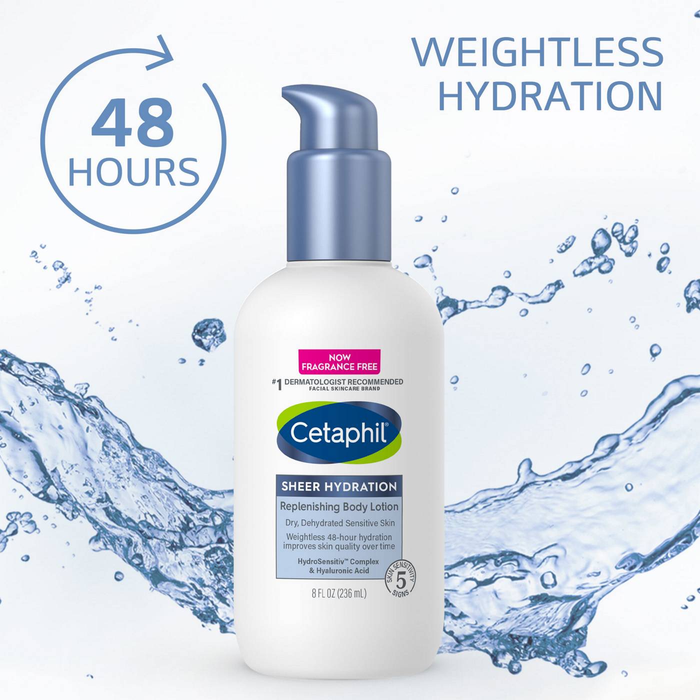 Cetaphil Sheer Hydration Replenishing Body Lotion; image 4 of 4