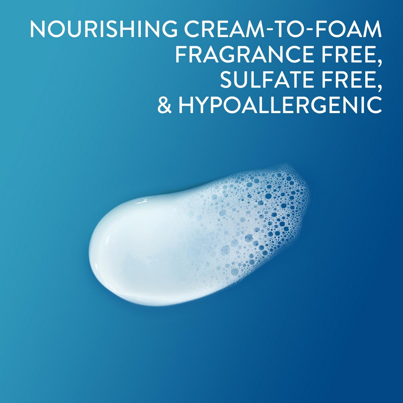 Cetaphil Hydrating Foaming Cream Cleanser; image 3 of 5