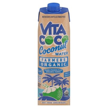 Vita Coco Farmers Organic Coconut Water, 33.8 oz