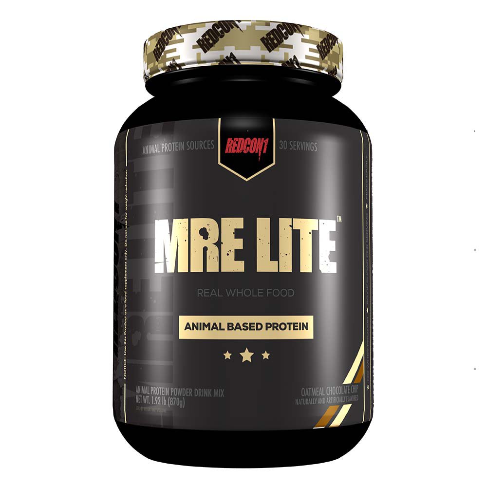 Redcon1 MRE Lite Animal Based Protein Powder - Oatmeal Chocolate Chip, 1.92 lb