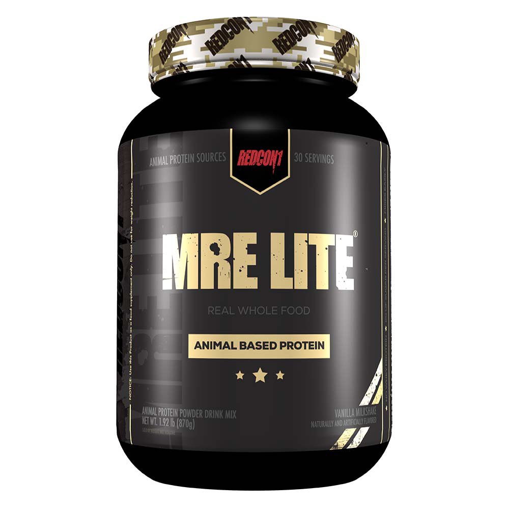 Redcon1 MRE Lite Animal Based Protein Powder - Vanilla Milkshake, 1.92 lb