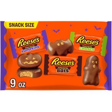 Reese's Snack Size Peanut Butter Shapes Halloween Candy