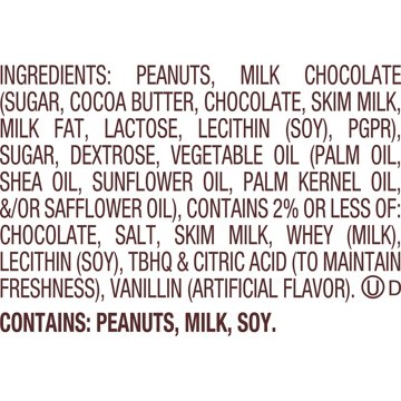 Reese's Snack Size Peanut Butter Shapes Halloween Candy