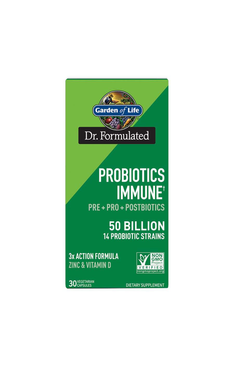 Garden of Life Dr. Formulated Digestive Immune with Zinc Probiotic 50 Billion Capsules; image 1 of 5