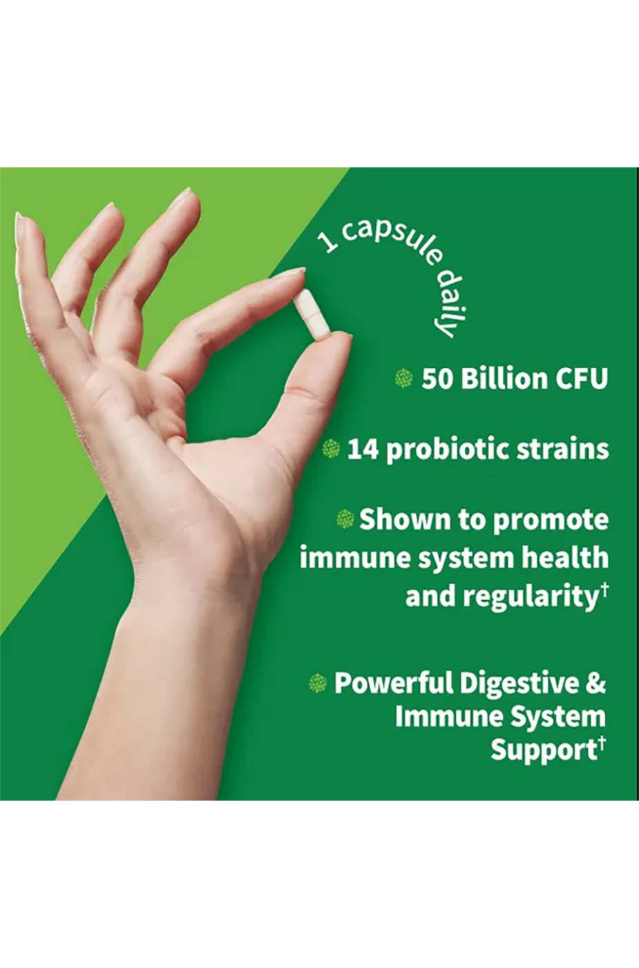 Garden of Life Dr. Formulated Digestive Immune with Zinc Probiotic 50 Billion Capsules; image 5 of 5