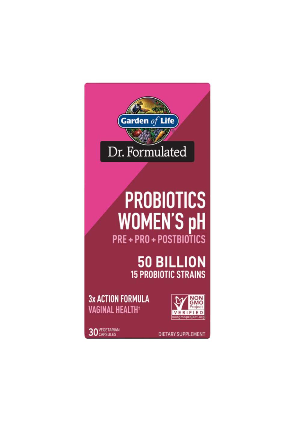 Garden of Life Dr. Formulated Probiotics Women's pH 50 Billion Capsules; image 1 of 5