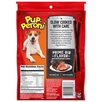 Pup-Peroni Prime Rib Flavor Dog Treats, 5.6 oz