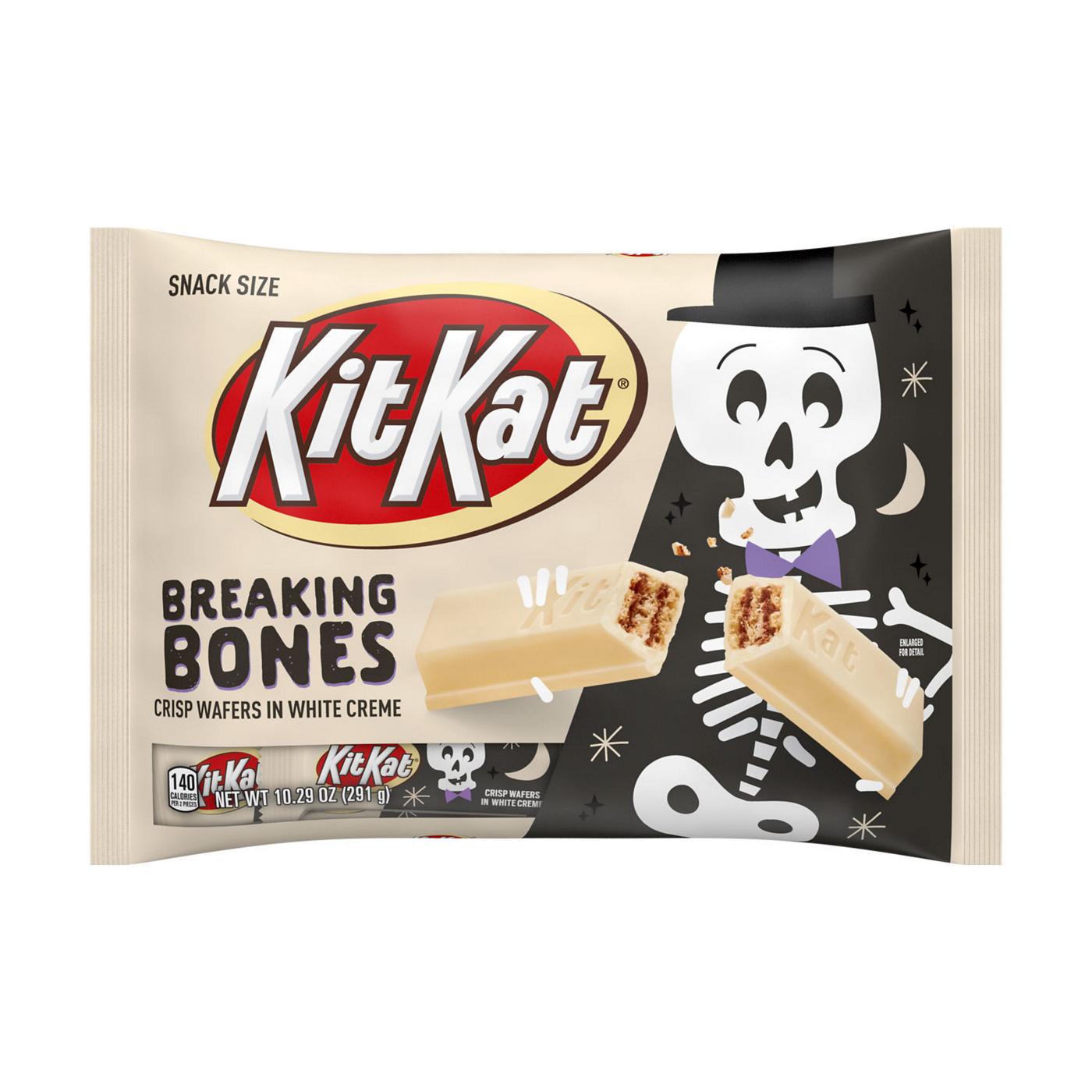 Kit Kat Breaking Bones White Creme Snack Size Halloween Candy Bars - Shop  Candy at H-E-B