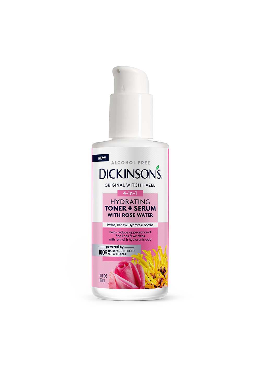 Dickinson's Hydrating Toner + Serum with Rose Water; image 1 of 2