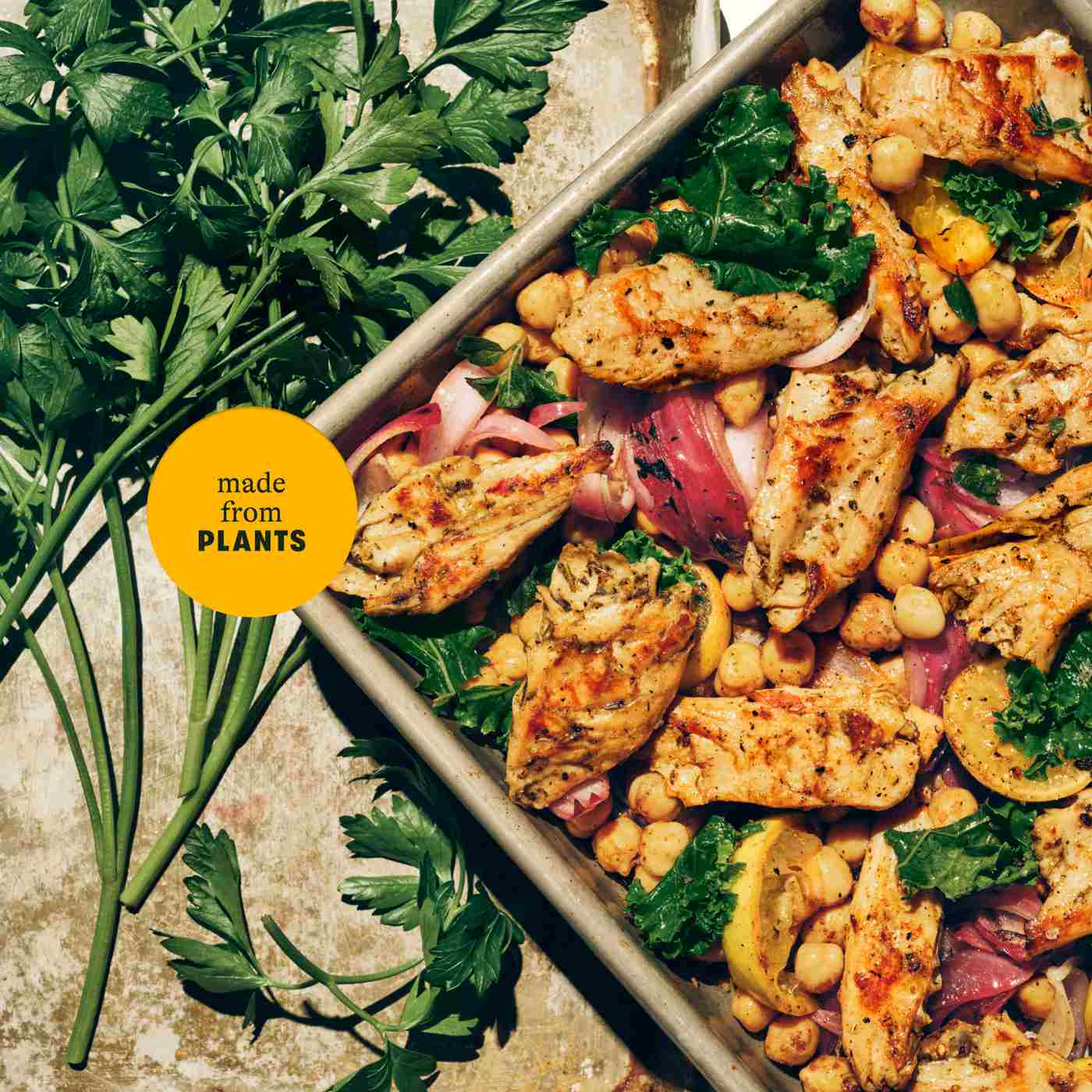 Daring Lemon and Herb Plant Chicken Pieces Shop Meat alternatives at