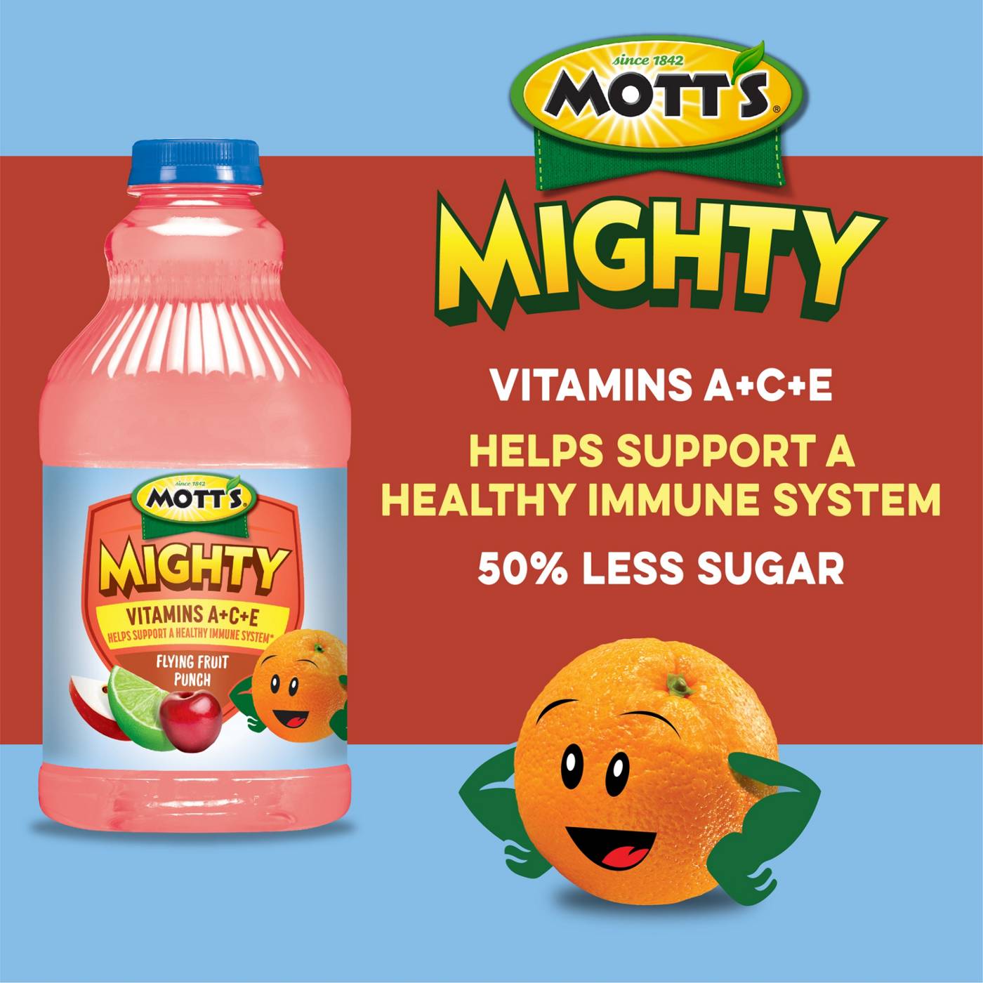 Mott's Mighty Flying Fruit Punch Juice; image 3 of 5