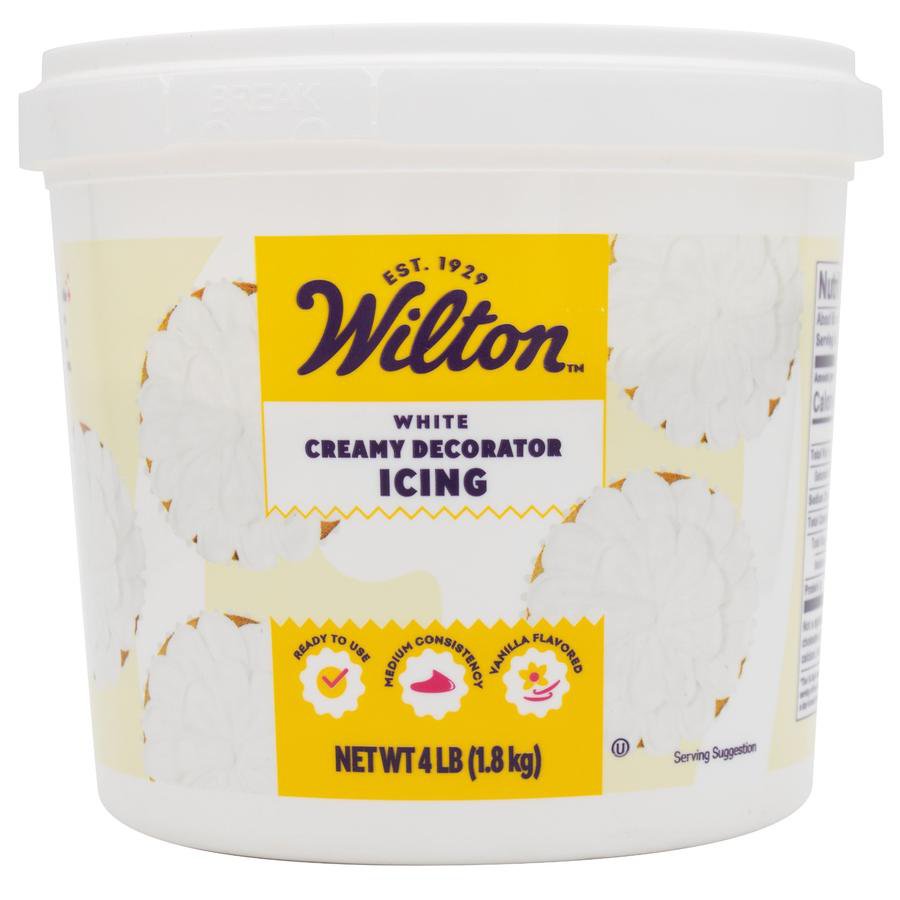Wilton White Creamy Decorator Icing Shop Icing & Decorations at HEB