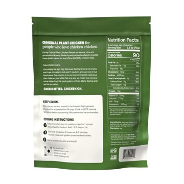 Daring Original Plant Chicken Pieces, 8 oz