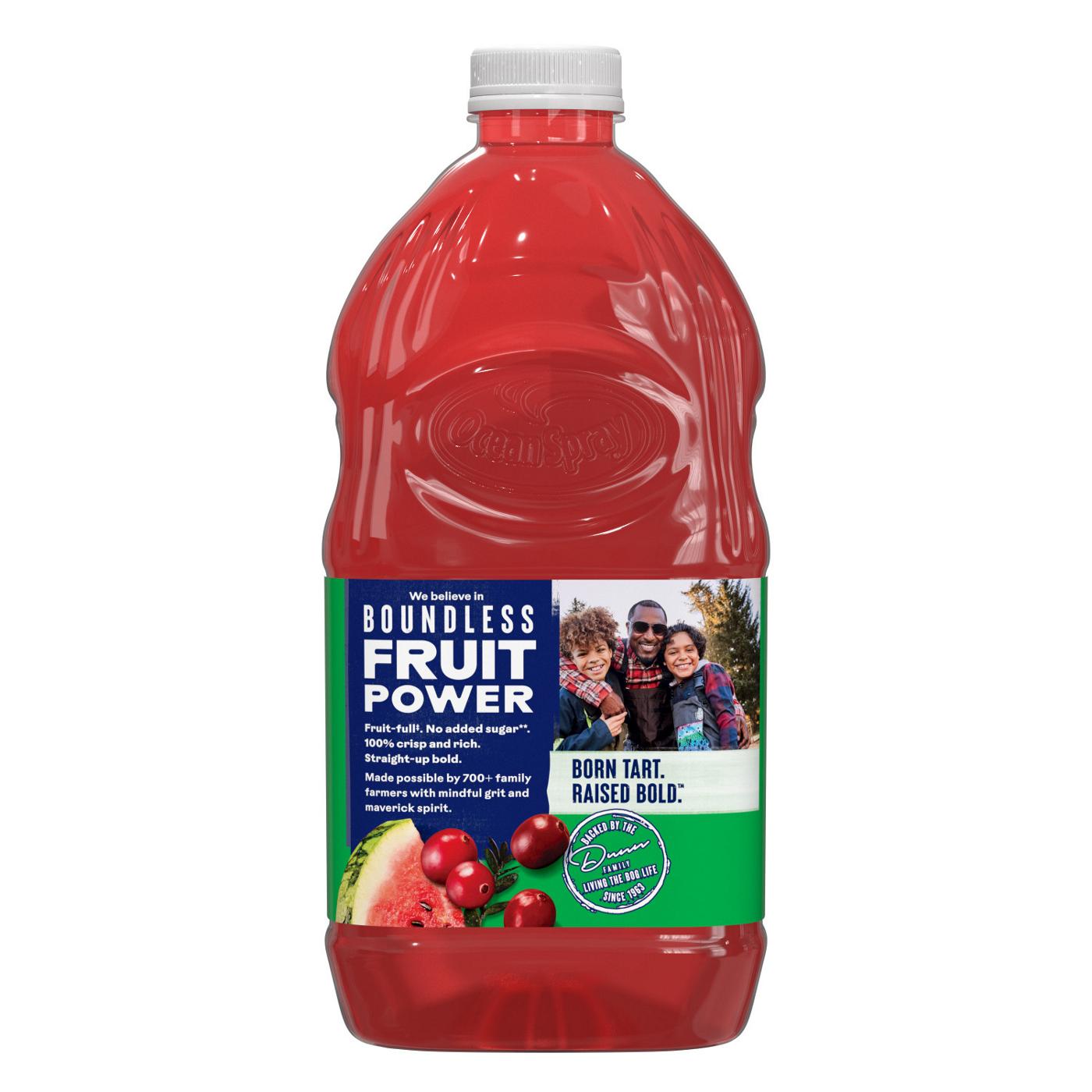 Ocean Spray No Sugar Added 100% Juice Cranberry Watermelon Juice Drink; image 5 of 6