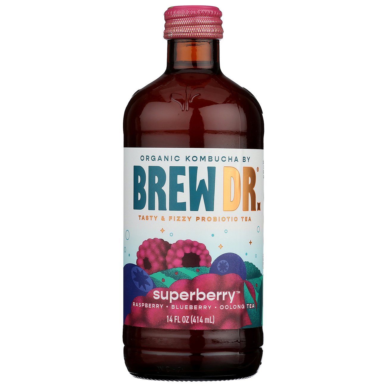 Brew Dr. Kombucha Superberry Shop Tea at HEB