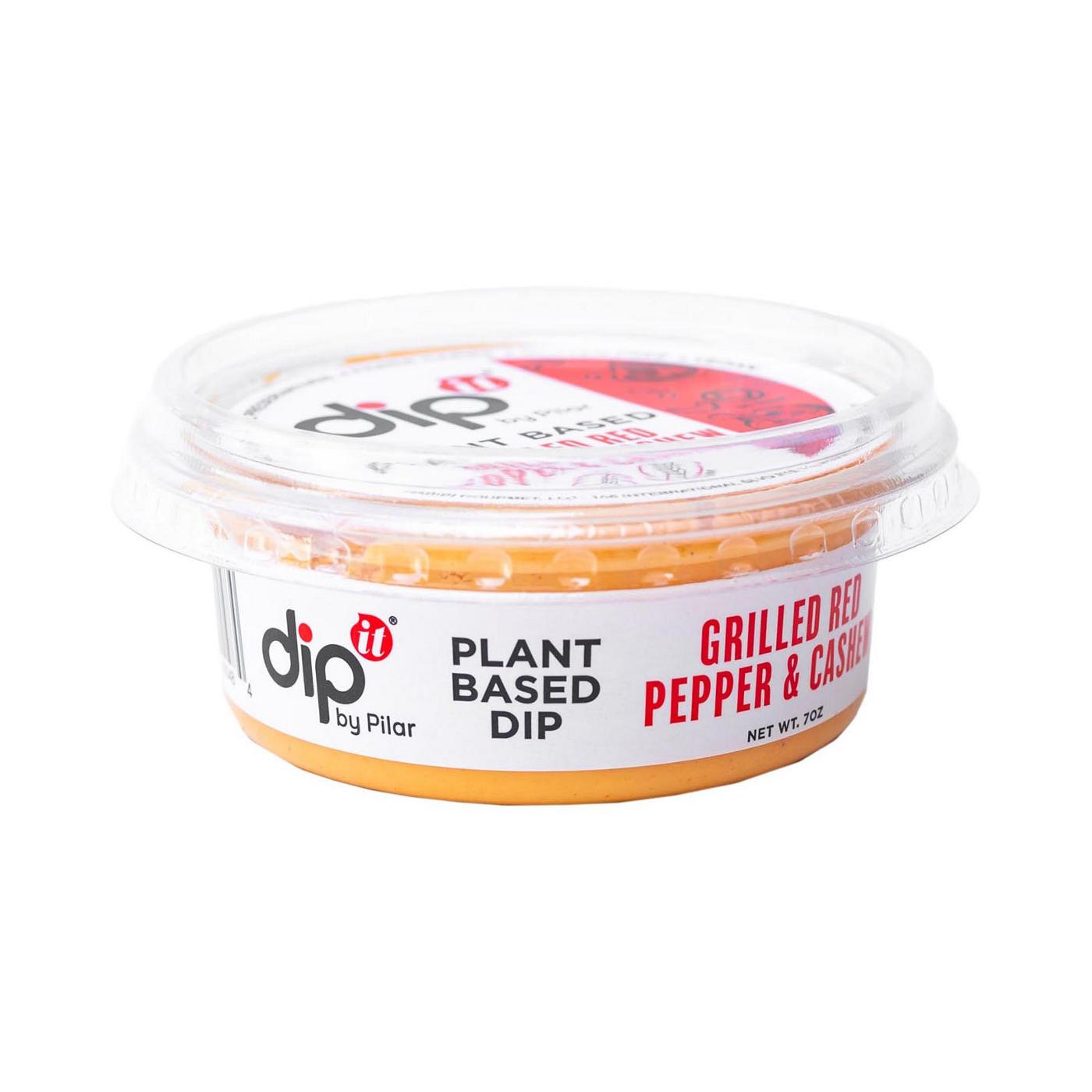 Dip It Plant-Based Grilled Red Pepper & Cashew Dip; image 1 of 2