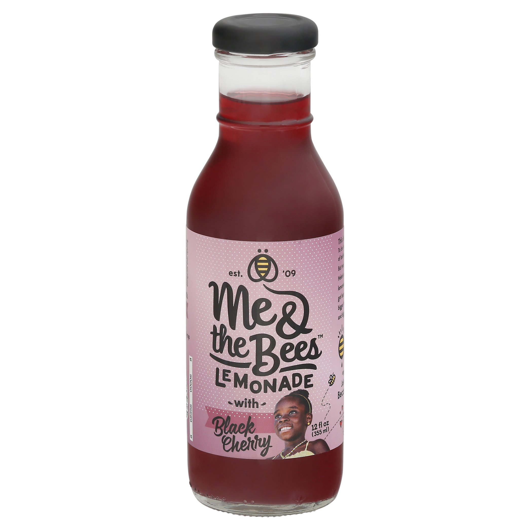 Me & The Bees Lemonade With Black Cherry - Shop Juice At H-E-B