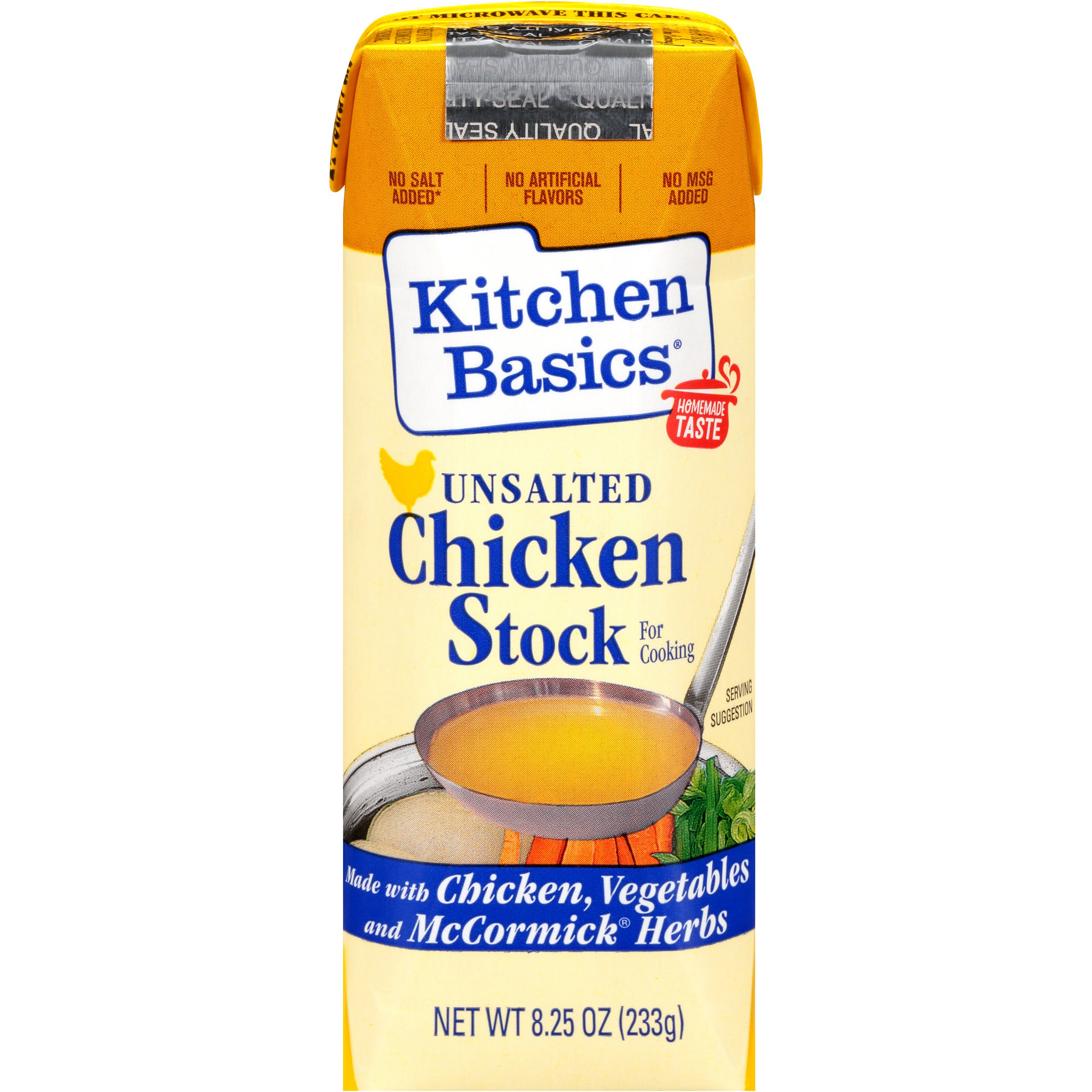 Kitchen Basics Unsalted Chicken Stock Shop Broth & bouillon at HEB