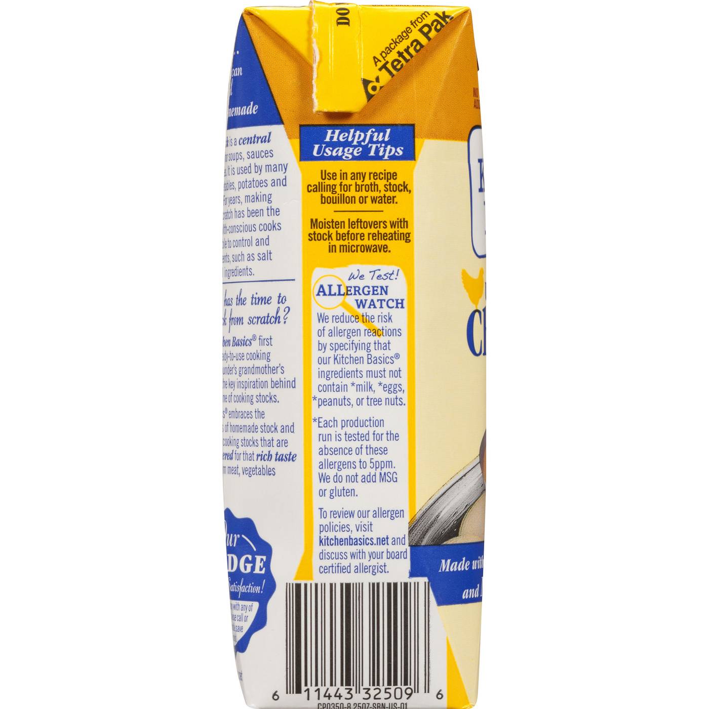 Kitchen Basics Unsalted Chicken Stock Shop Broth & bouillon at HEB