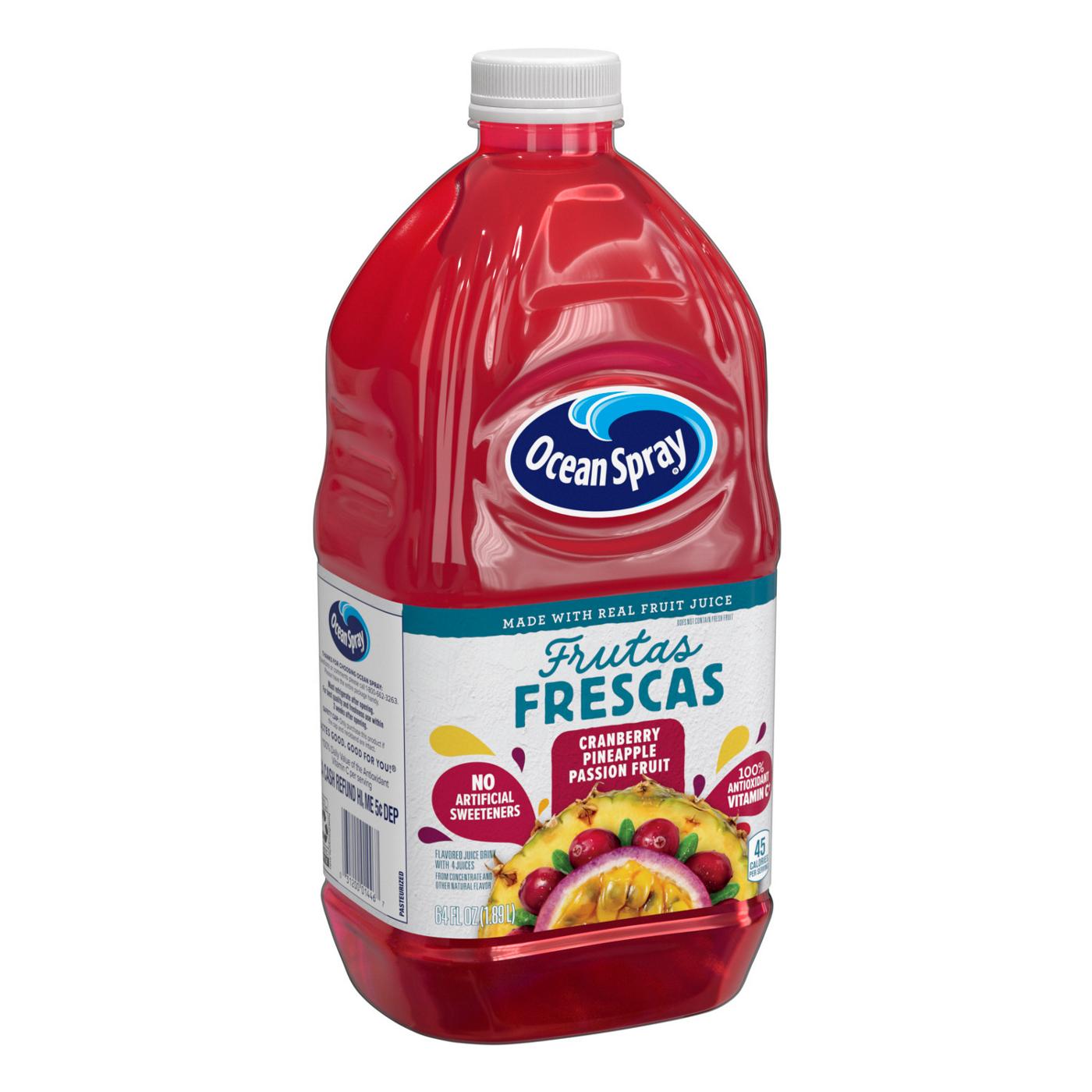 Ocean Spray Fruta Frescas Cranberry Pineapple Passion Fruit Juice Drink