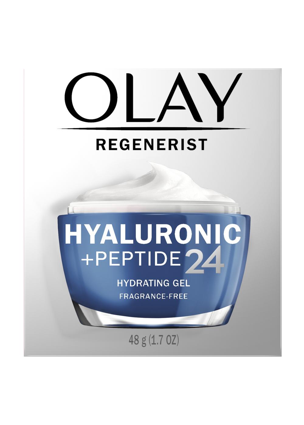 Olay Regenerist Hyaluronic + Peptide 24 Hydrating Gel; image 1 of 11