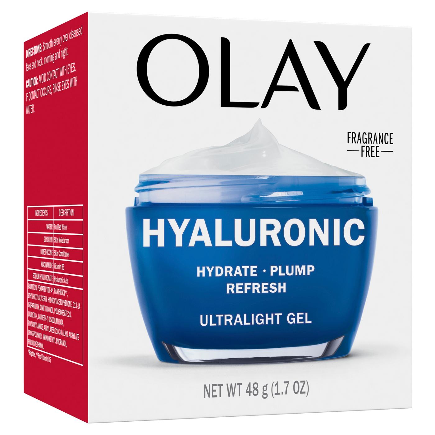 Olay Regenerist Hyaluronic + Peptide 24 Hydrating Gel; image 8 of 11