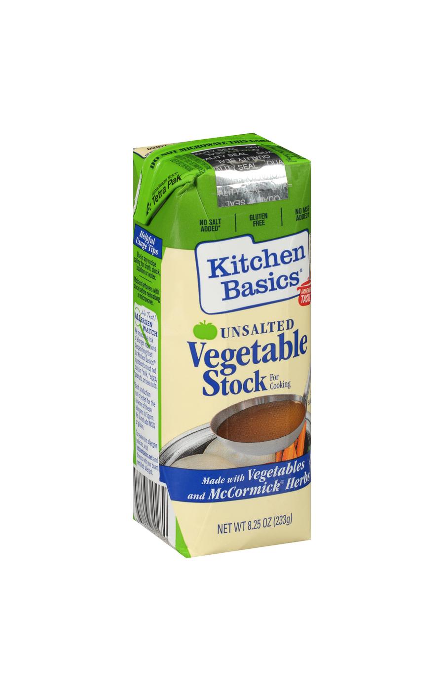 Kitchen Basics Unsalted Vegetable Stock; image 5 of 5