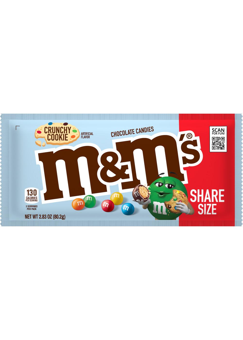 M&M'S Crunchy Cookie Chocolate Candy - Share Size; image 1 of 7