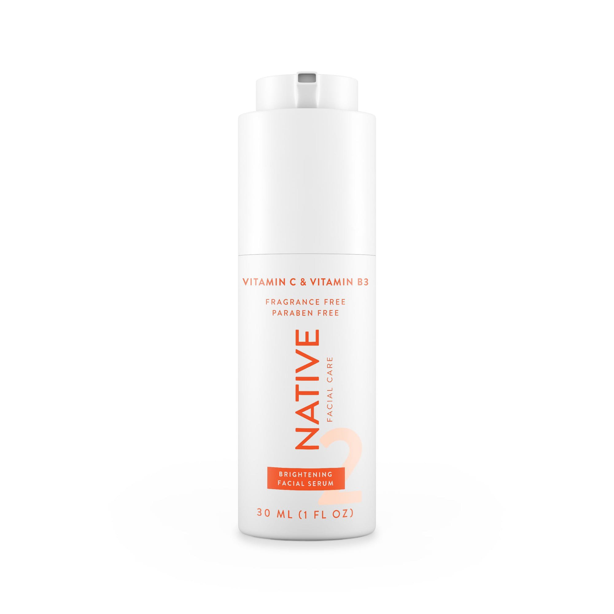 Native Brightening Facial Serum Vitamin C & Vitamin B3 Shop Facial