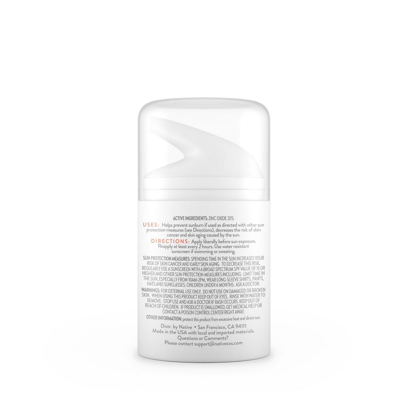 Native Brightening Facial Moisturizer Vitamin C & Vitamin B3; image 2 of 2