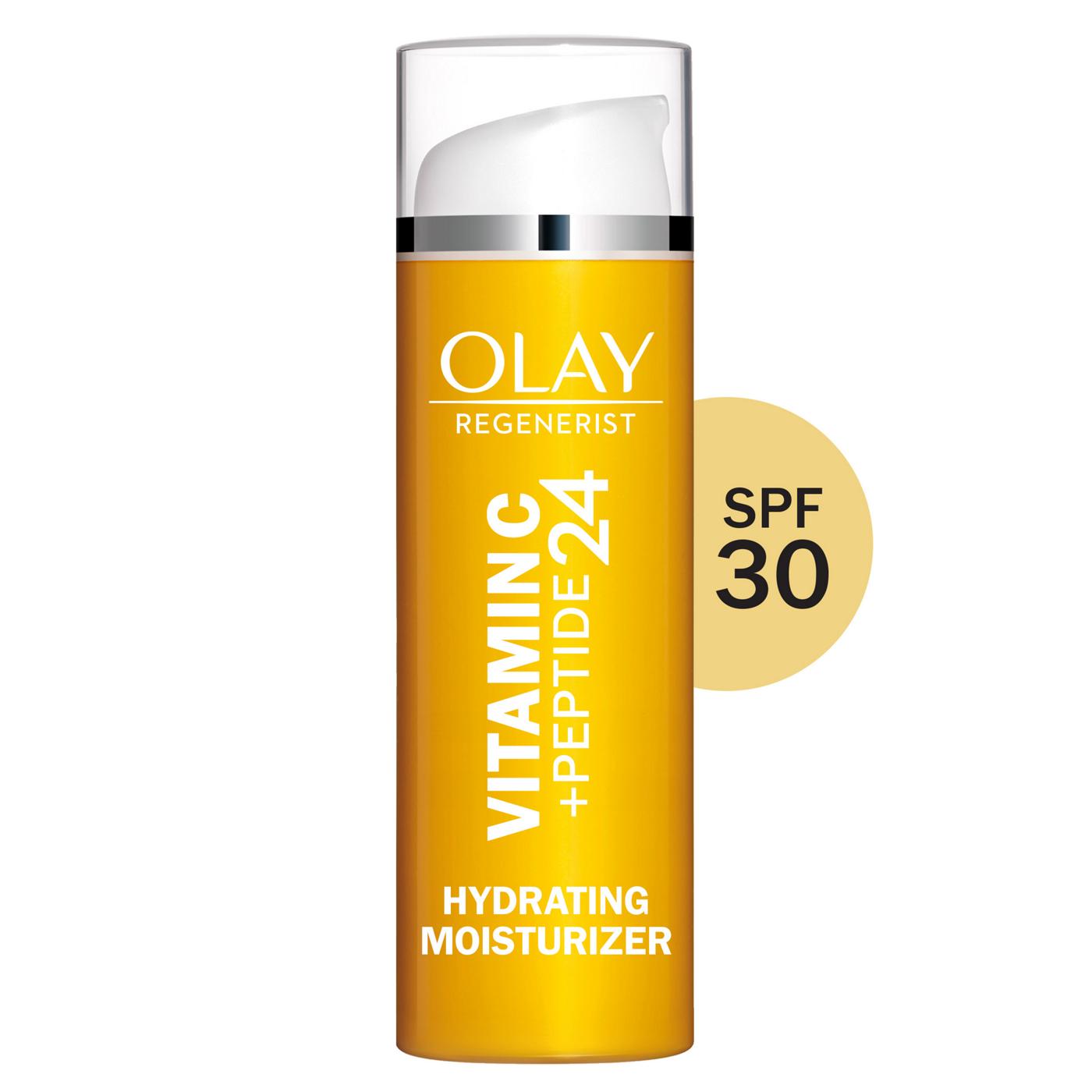 Olay Regenerist Vitamin C + Peptide 24 Hydrating Moisturizer SPF 30