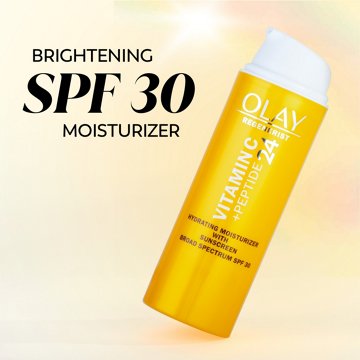 Olay Regenerist Vitamin C + Peptide 24 Hydrating Moisturizer - SPF 30