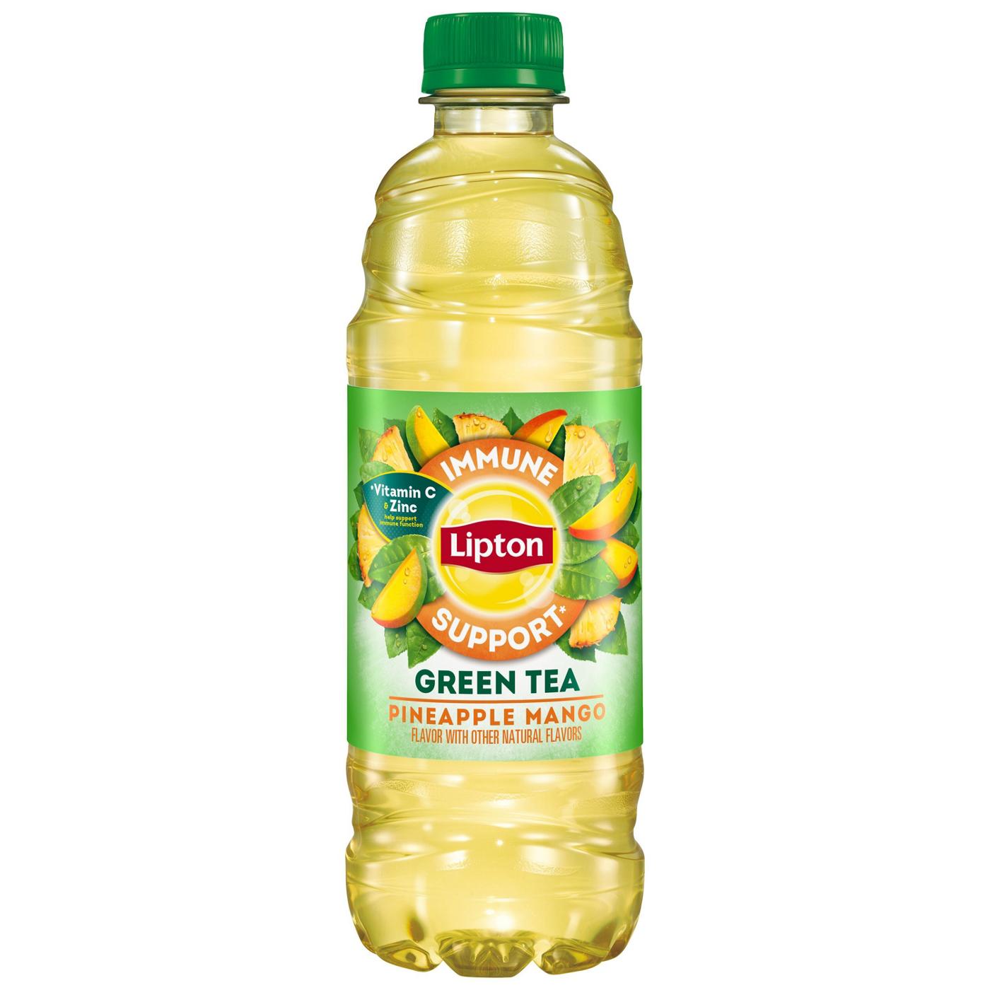 Lipton Immune Support Pineapple Mango Green Tea 16.9 oz Bottles - Shop ...