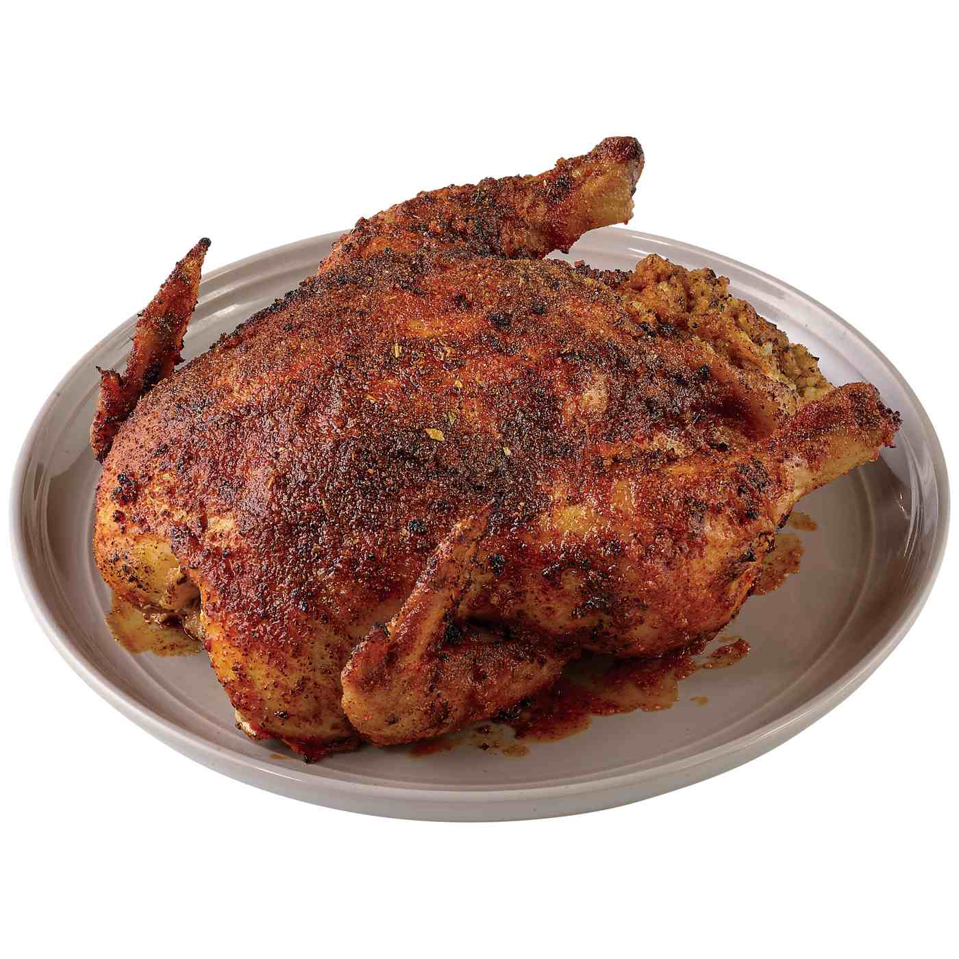 Meal Simple by H-E-B Cajun-Seasoned Whole Chicken & Boudin Stuffing; image 5 of 5