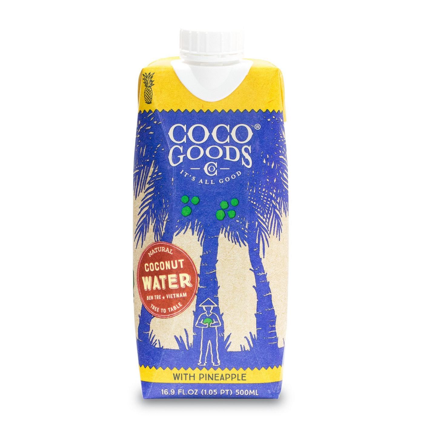 Coco Goods Coconut Water with Pineapple; image 1 of 8