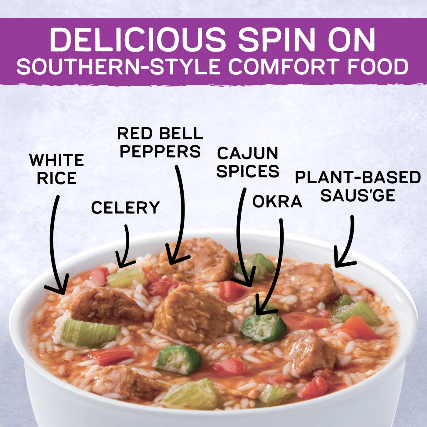 Gardein Plant-Based Saus'ge Gumbo Soup; image 4 of 6