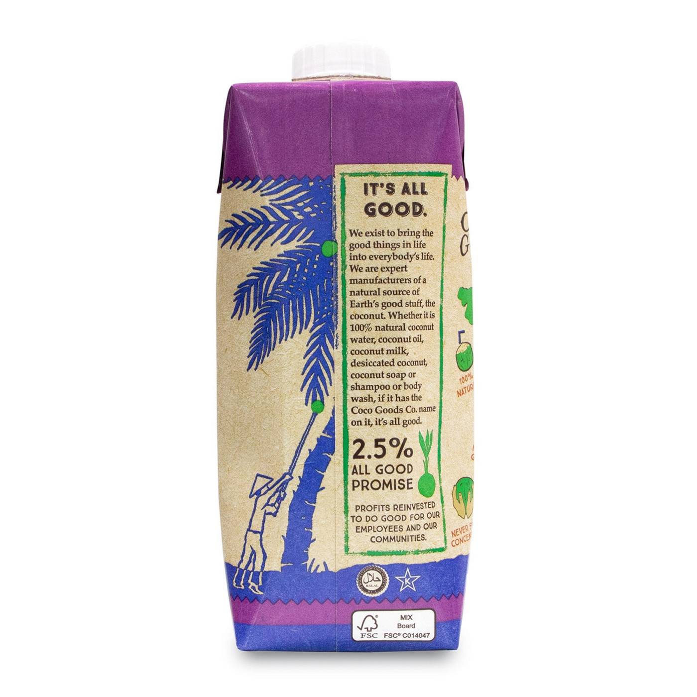 Coco Goods Coconut Water with Passionfruit; image 4 of 8