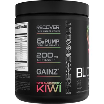 Bucked Up Pre-Workout - Strawberry Kiwi