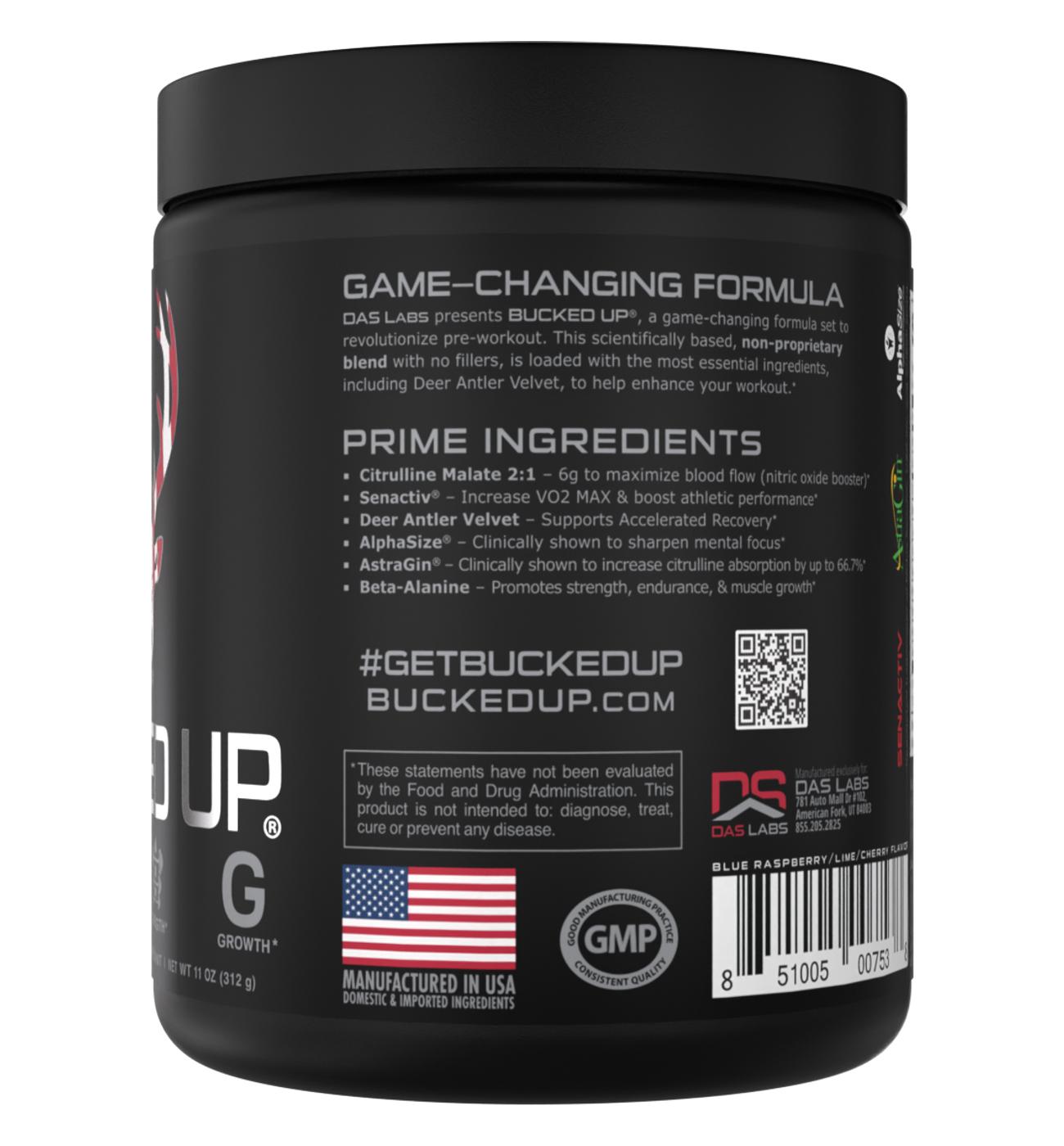 Bucked Up Pre-Workout - 'Merica Rocket Pop; image 3 of 4