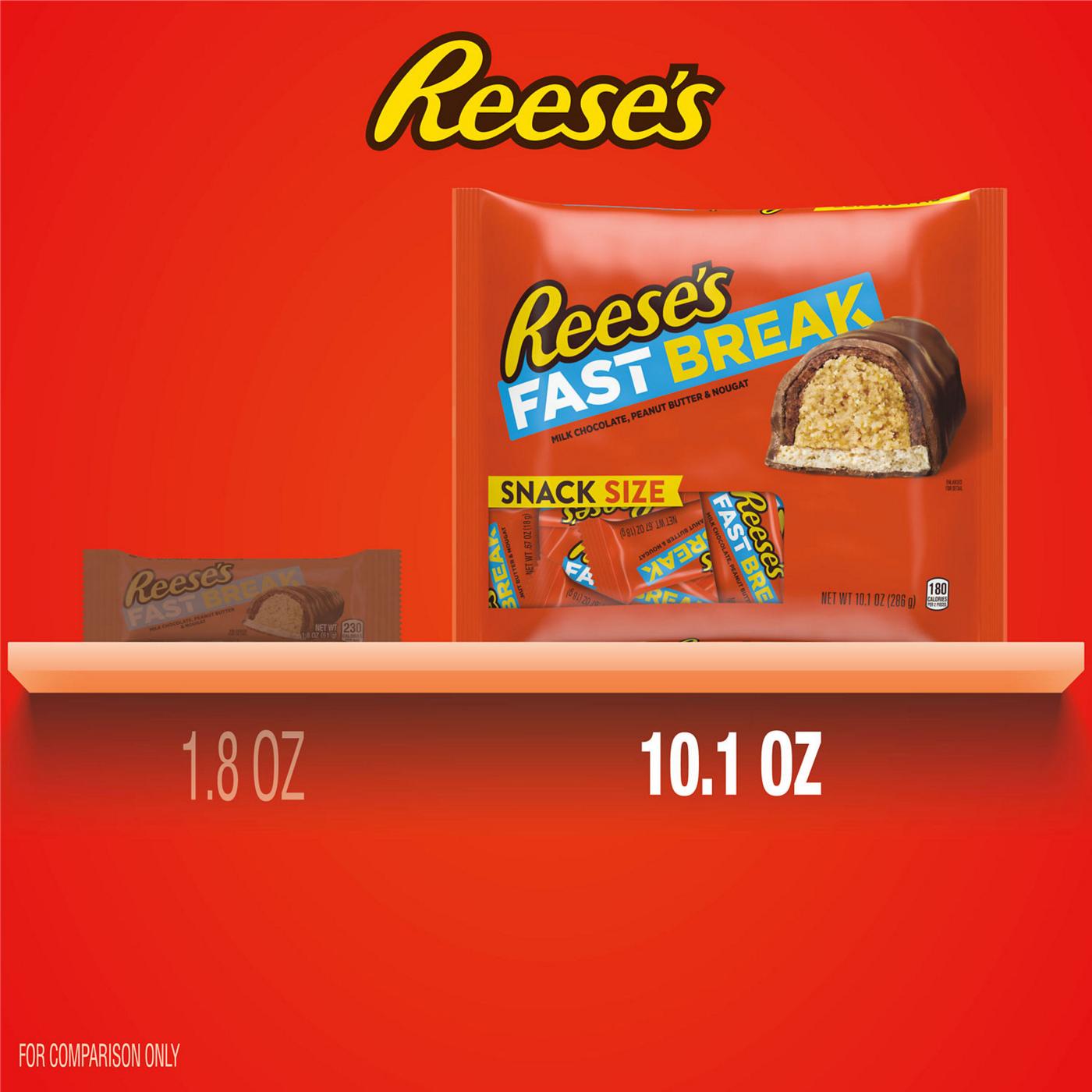 Reese's Fast Break Snack Size Candy Bars; image 3 of 7