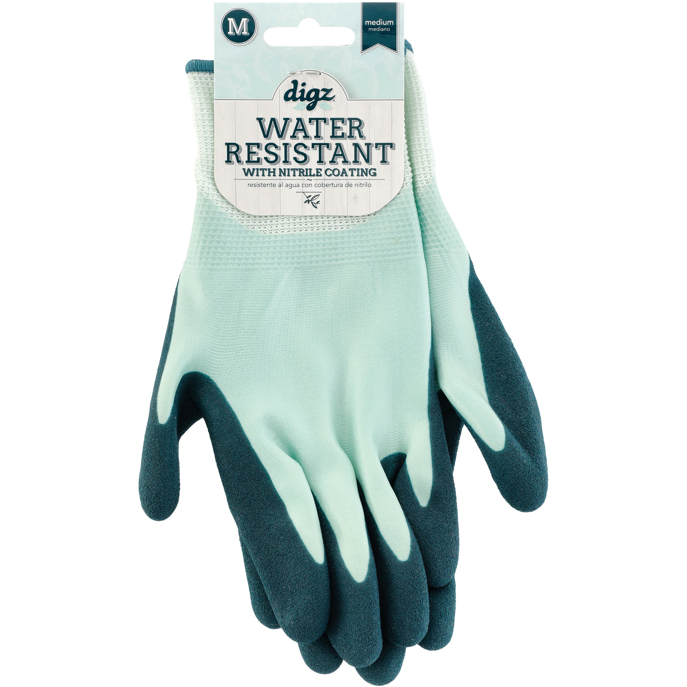 Digz Women's Water Resistant Nitrile Coated Gloves - Shop Safety goggles &  gloves at H-E-B