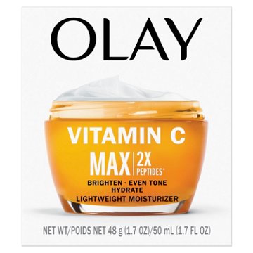 Olay Regenerist Vitamin C + Peptide 24 Max Hydrating Moisturizer, 1.7 oz