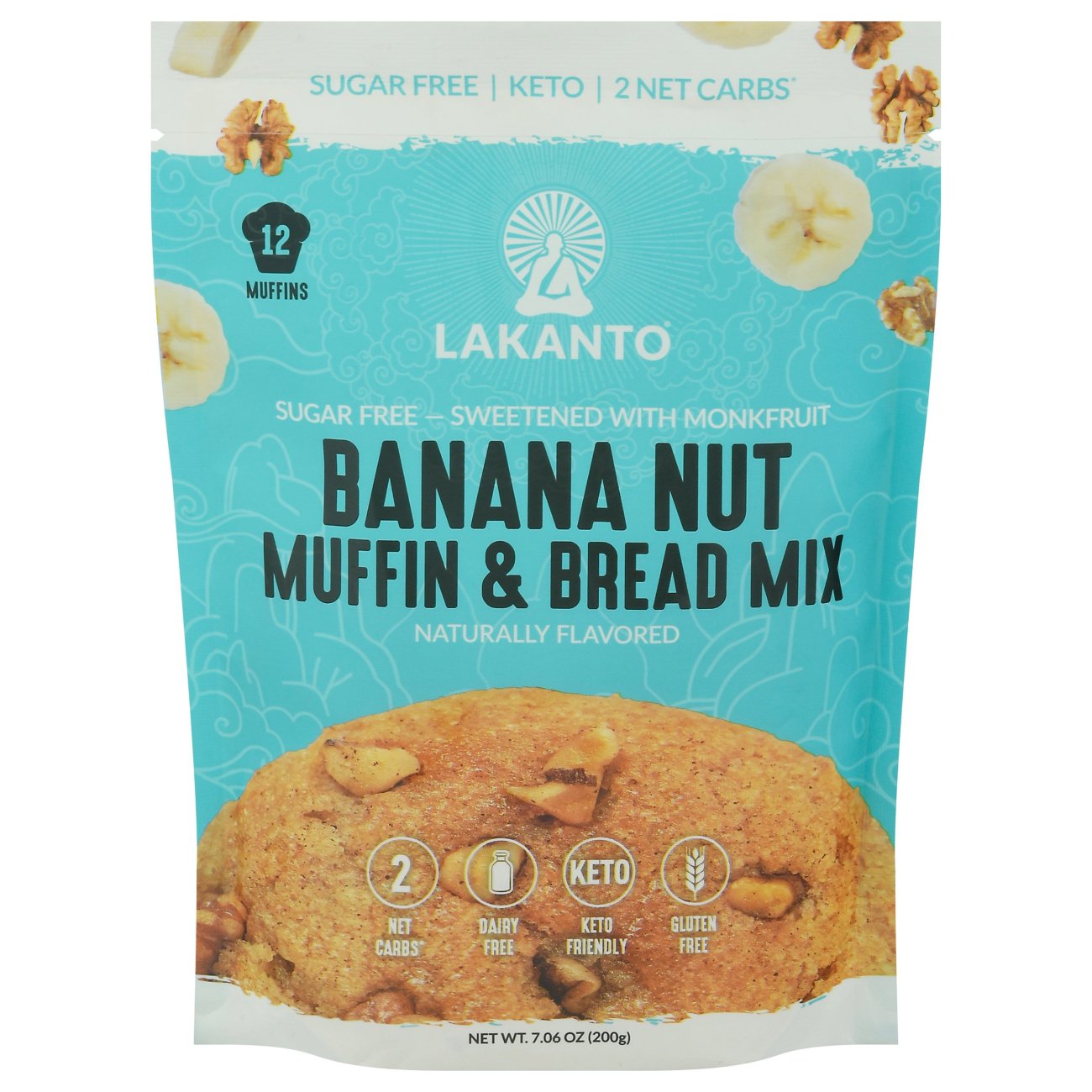 Lakanto Banana Nut Muffin & Bread Mix Shop Baking Mixes at HEB