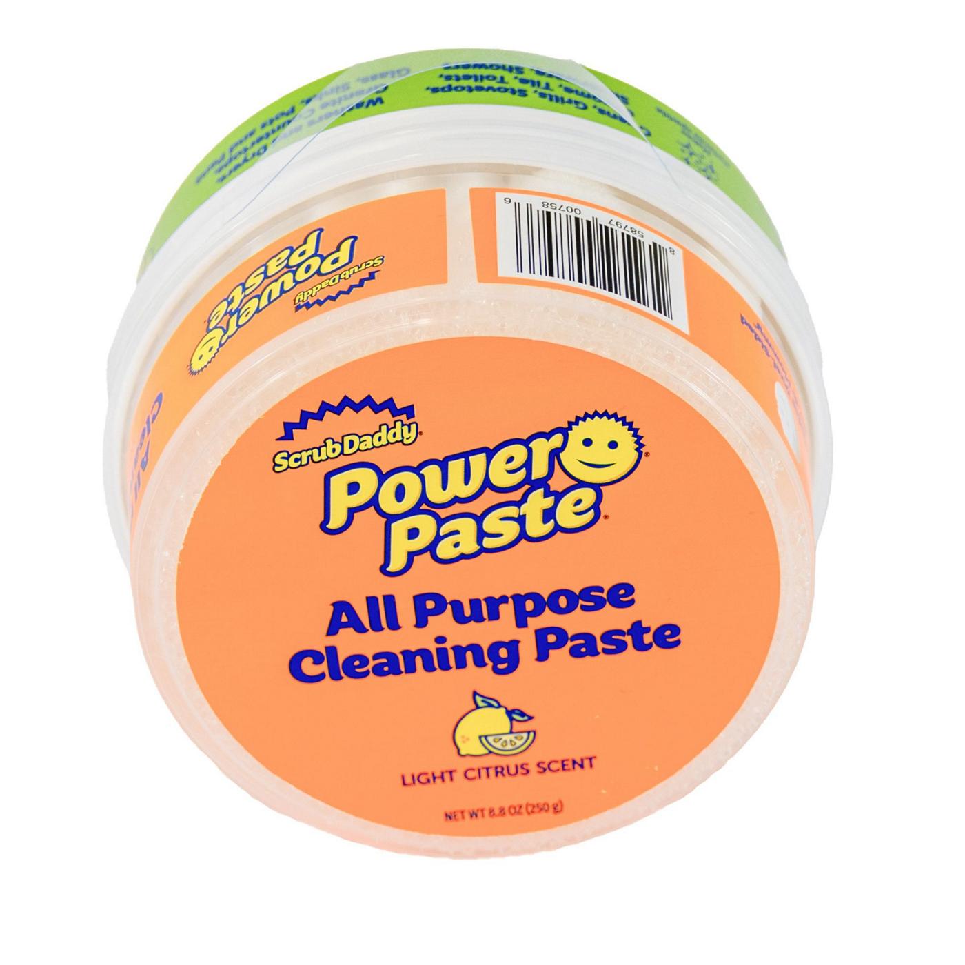  Scrub Daddy PowerPaste Bundle - Clay Based Cleaning & Polishing  Scrub - Non Toxic Cleaning Paste for Grease, Limescale & More - Includes 1  Scrub Mommy Sponge (2 Pieces) : Health & Household