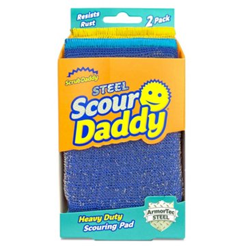 Scrub Daddy Steel Sour Daddy Heavy Duty Scouring Pads