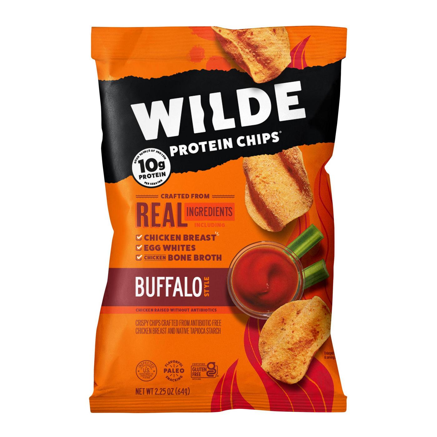 Wilde Buffalo Style Chicken Protein Chips; image 1 of 2