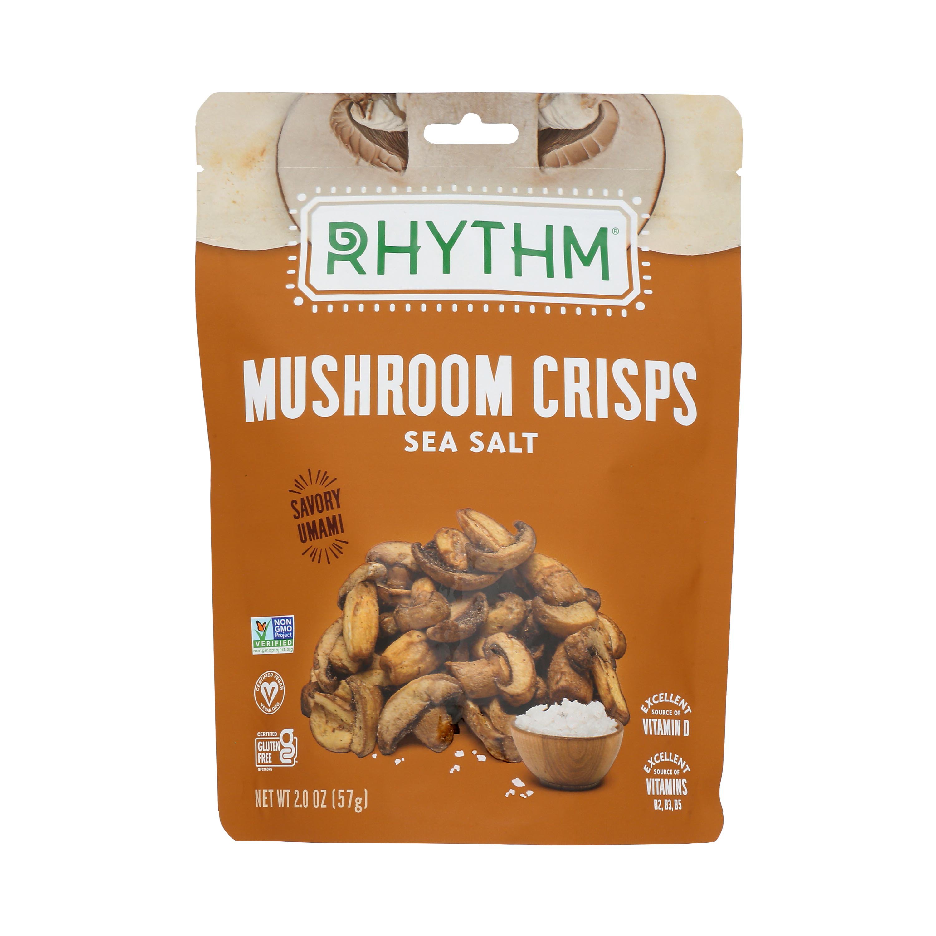 Rhythm Sea Salt Mushroom Crisps - Shop Granola & snack bars at H-E-B