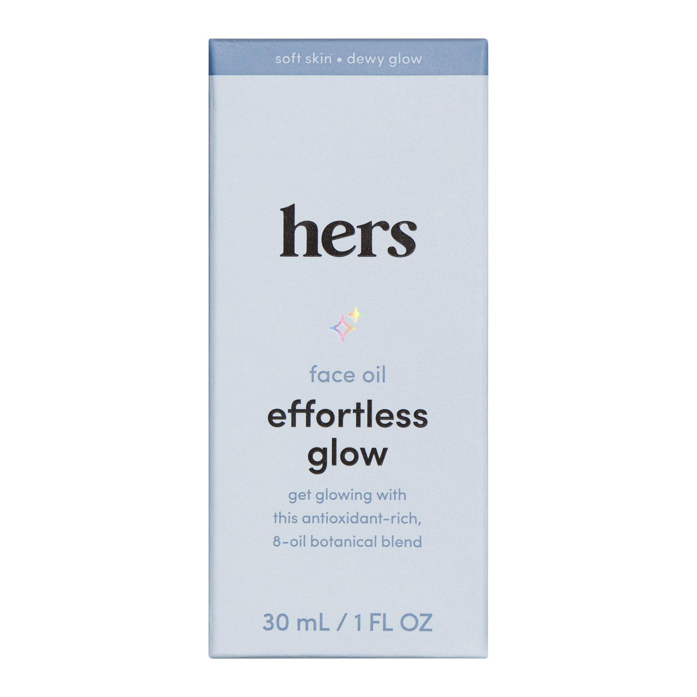 Hers Effortless Glow Face Oil; image 1 of 4