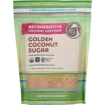 Big Tree Farms Regenerative Organic Golden Coconut Sugar, 1 lb